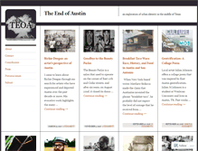 Tablet Screenshot of endofaustin.com